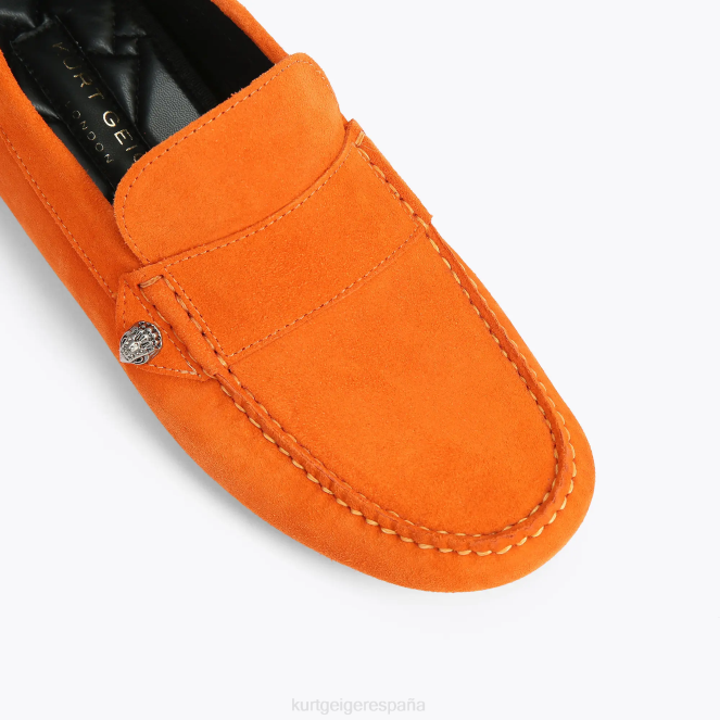 Kurt Geiger hombres Stirling de Londres 2LPR614 | calzados naranja